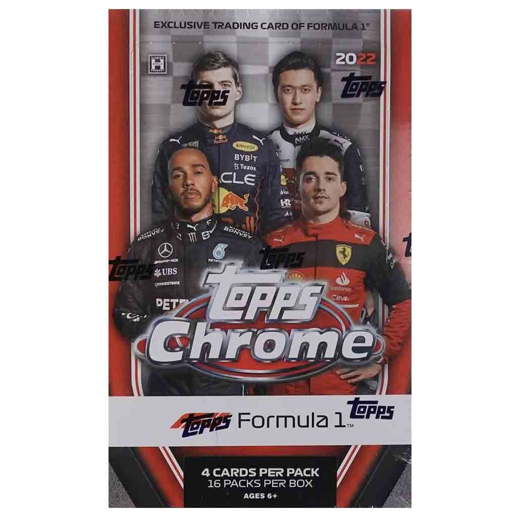2022 Topps Chrome Formula 1 Hobby Lite Box, sealed box, product photo