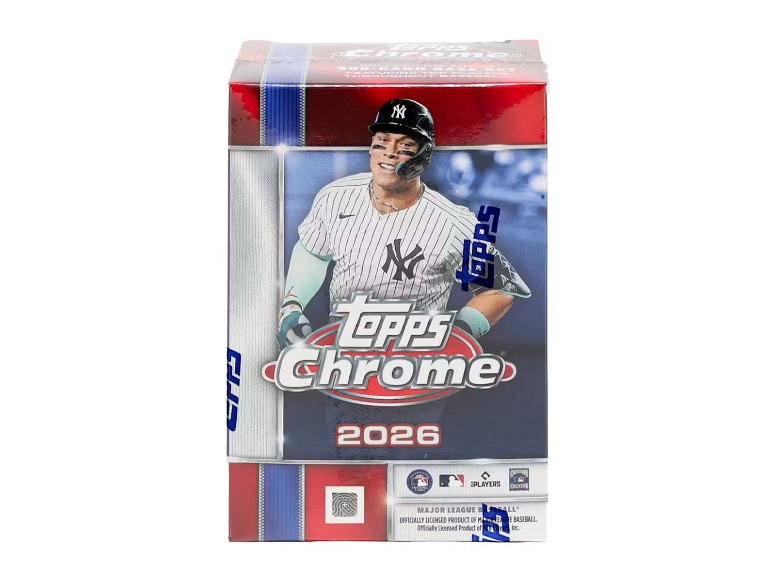 2026 Topps Chrome Baseball Blaster Box, sealed box, product photo