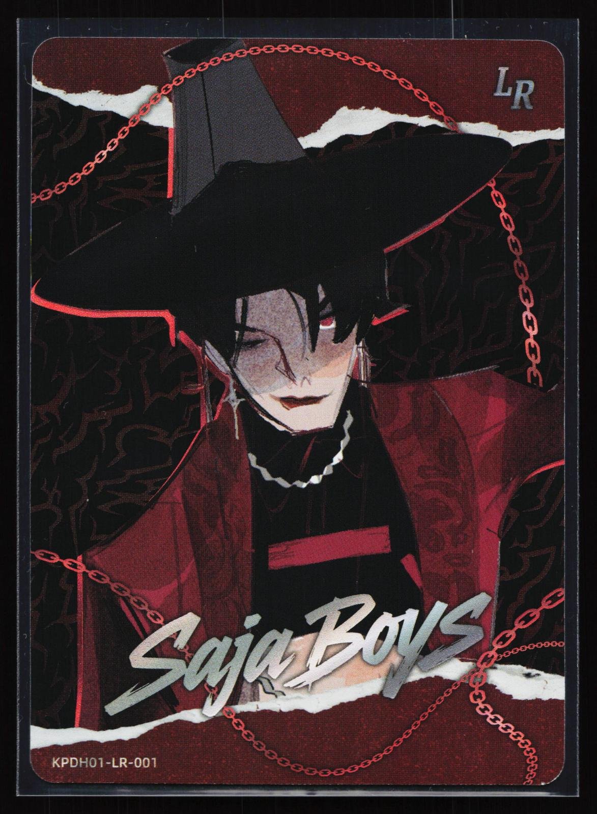 K-Pop Demon Hunters card: Kayou Kpop Demon Hunters Jinu KPDH01-LR-001, front of card