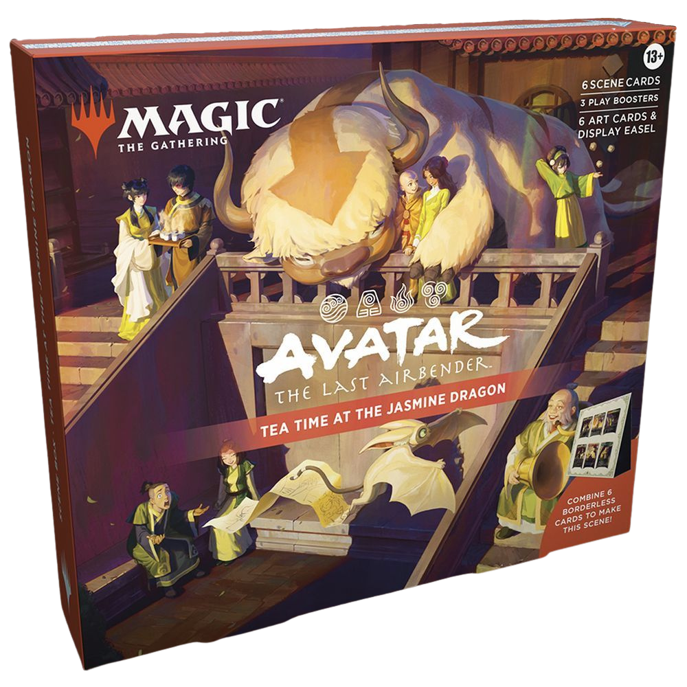 Magic: The Gathering – Avatar: The Last Airbender Scene Box - Tea Time at the Jasmine Dragon, sealed product, product photo