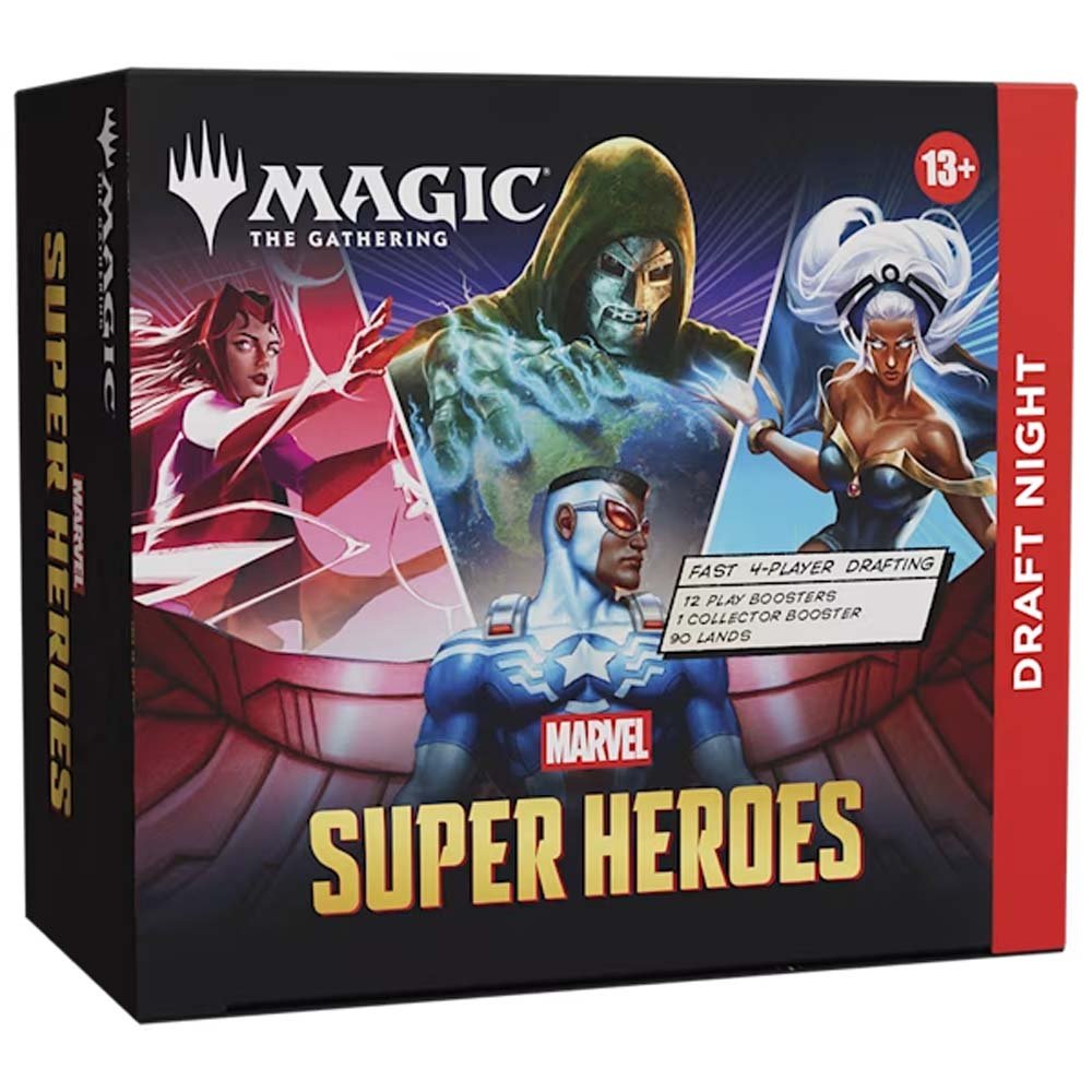 Magic: The Gathering – Marvel Super Heroes - Draft Night, sealed product, product photo