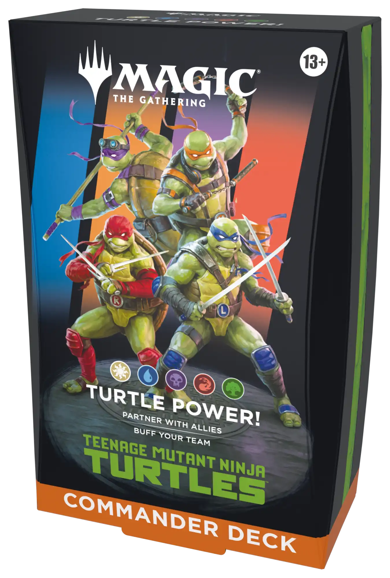 Magic: The Gathering – Teenage Mutant Ninja Turtles - Commander Deck, sealed product, product photo