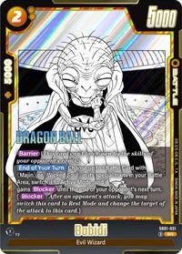 Dragon Ball card: Babidi - SB01-031 SB01-031 from Manga Booster 01 (Super Rare), front of card