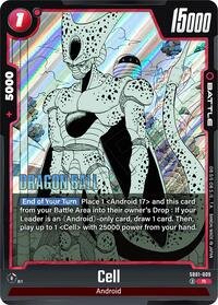 Dragon Ball card: Cell - SB01-009 SB01-009 from Manga Booster 01 (Rare), front of card