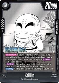 Dragon Ball card: Krillin - SB01-051 SB01-051 from Manga Booster 01 (Uncommon), front of card