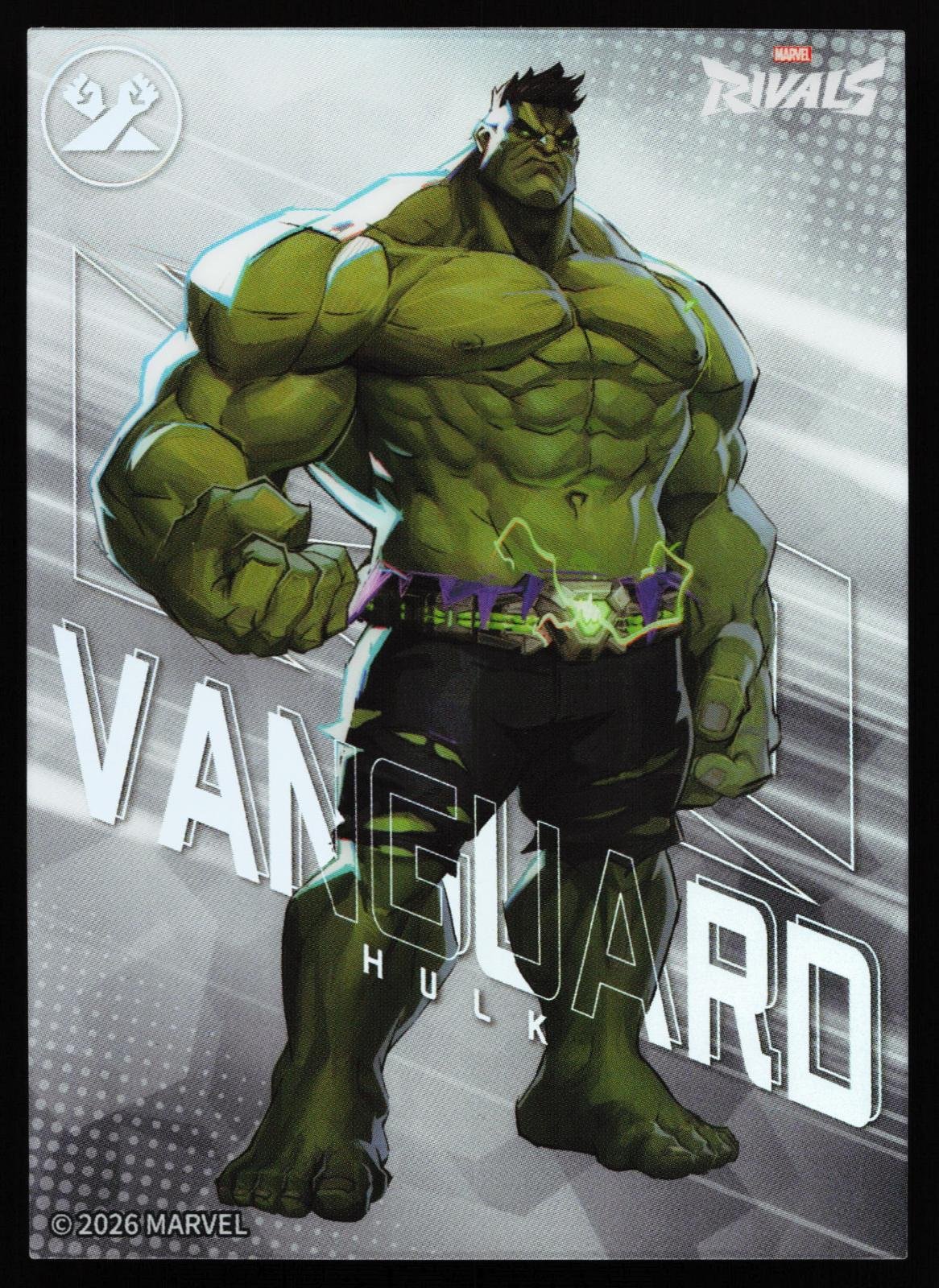 Marvel Rivals card: Cardfun Marvel Rivals - MR-CS-05 Hulk, front of card