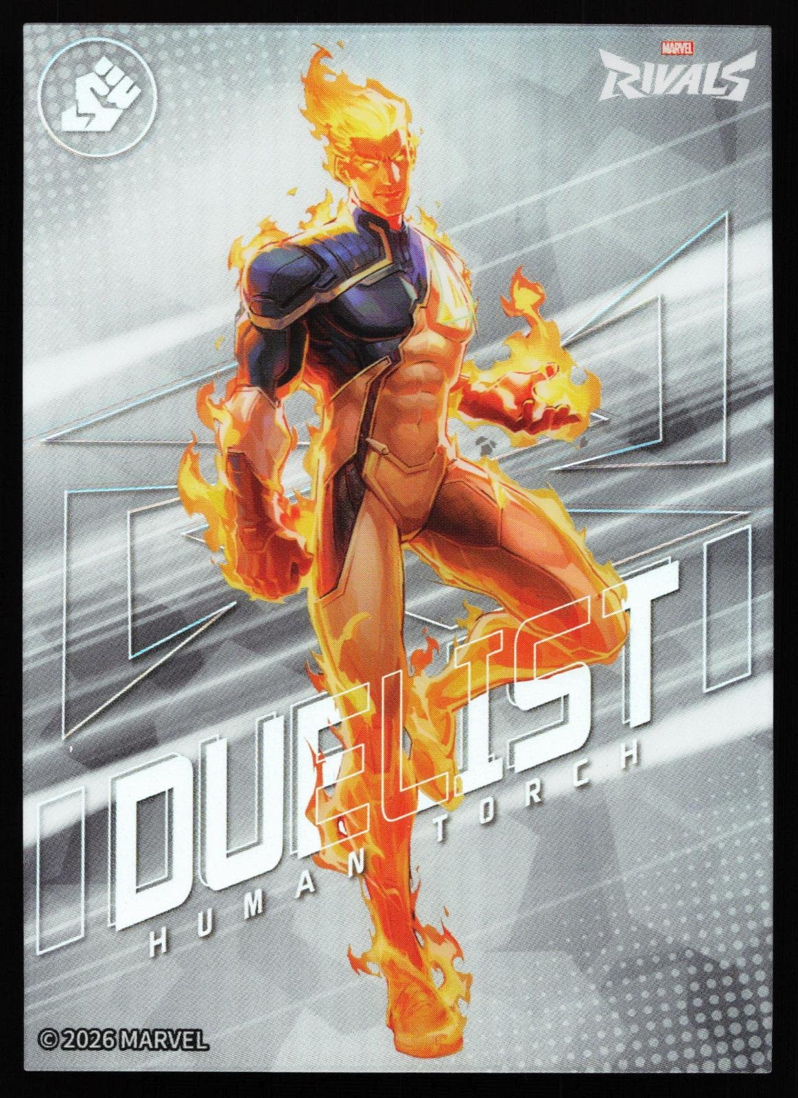 Marvel Rivals card: Cardfun Marvel Rivals - MR-CS-36 Human Torch, front of card