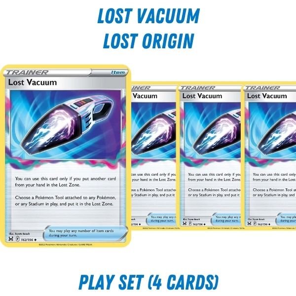 Pokémon card: Lost Vacuum (Lost Origin) from Pokémon TCG Trainer Playset, front of card