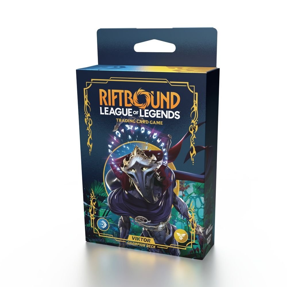 Riftbound: League of Legends TCG – Champion Deck - Origins: Viktor, sealed product, product photo