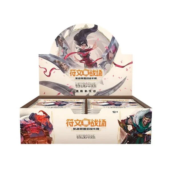 Riftbound: League of Legends TCG Spiritforge Jumbo Booster Box (Simplified Chinese), sealed box, product photo