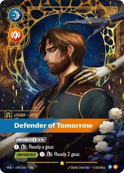 Riftbound card: Jayce 194/166 from Vendetta (Showcase), front of card