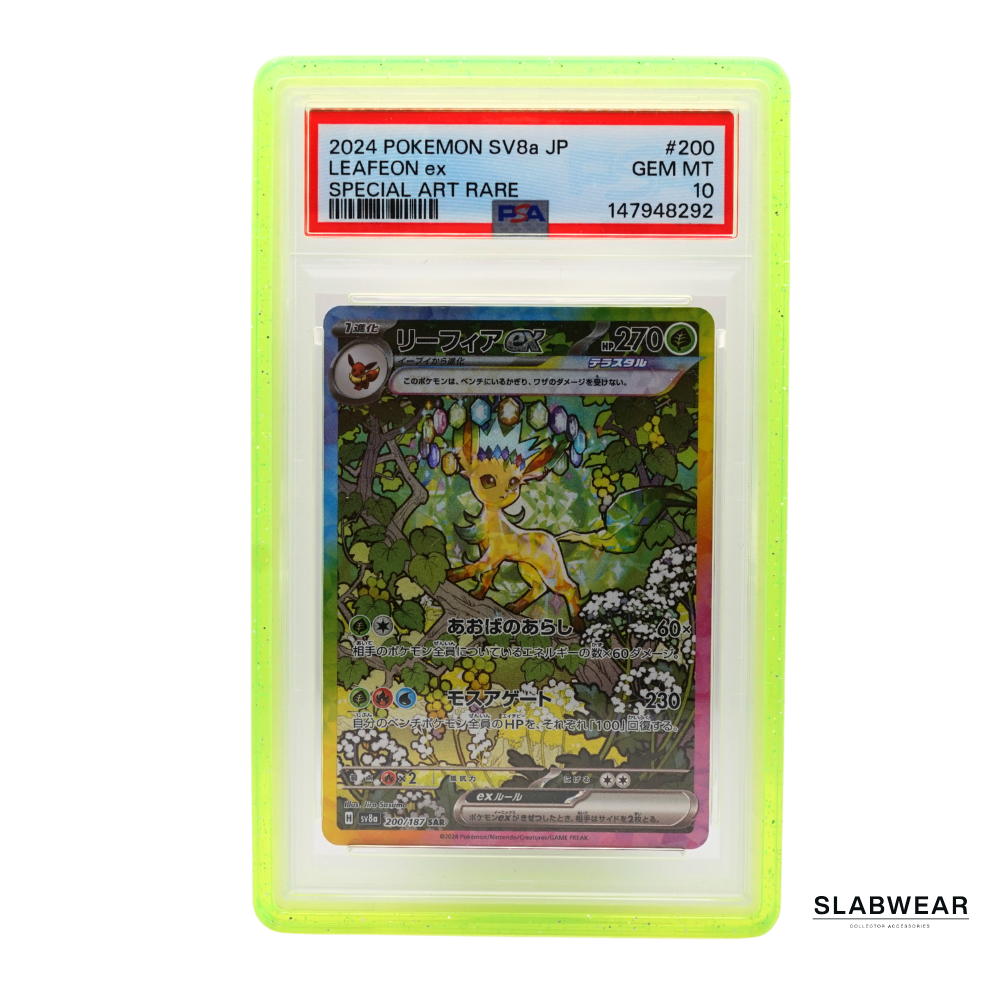 Slabwear Graded Bumper (PSA Size) - Razor Leaf, card accessory, product photo