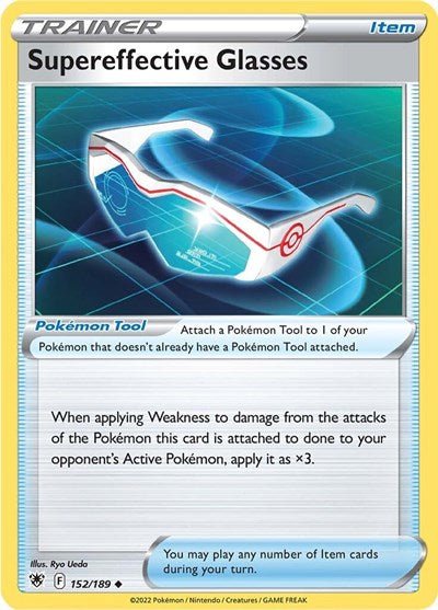 Pokémon card: Supereffective Glasses 152/189 from Astral Radiance (Uncommon), front of card