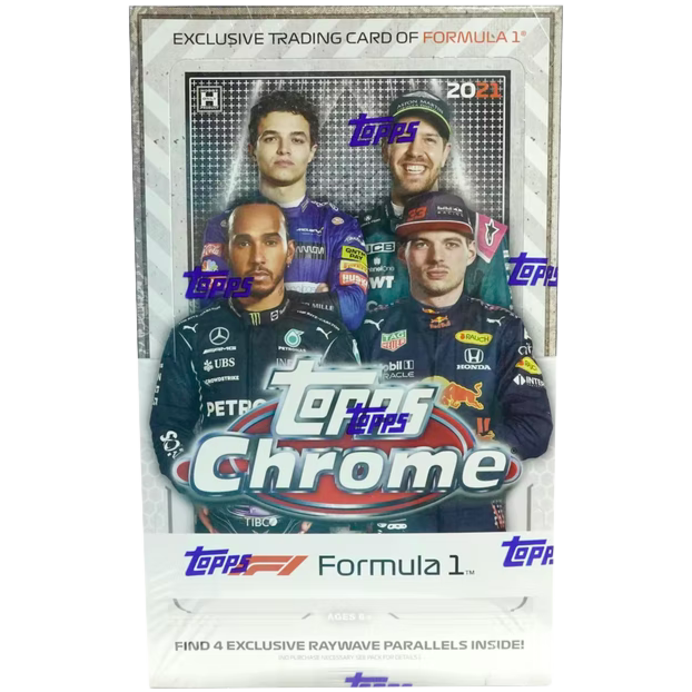 2021 Topps Chrome Formula 1 Hobby Lite Box, sealed box, product photo
