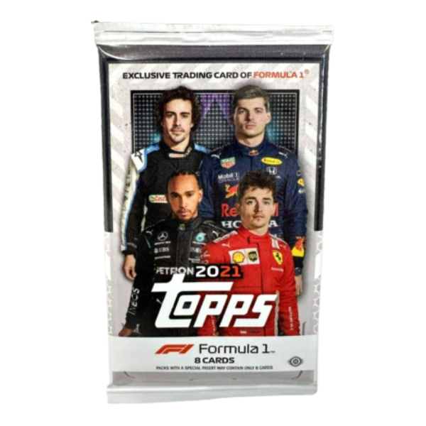 2021 Topps Formula 1 Flagship Racing Hobby Pack, sealed box, product photo
