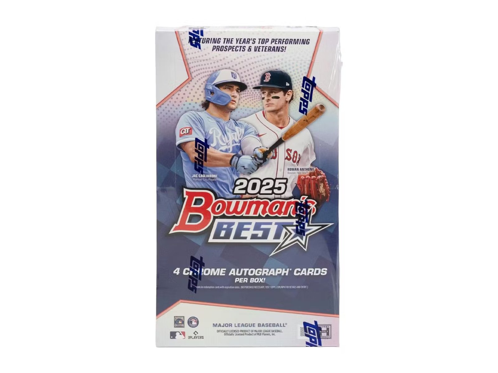 2025 Bowman's Best Baseball Hobby Box, sealed box, product photo