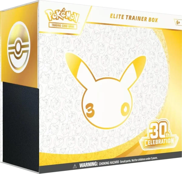 Japanese Pokémon TCG 30th Celebration Elite Trainer Box, sealed Elite Trainer Box, product photo