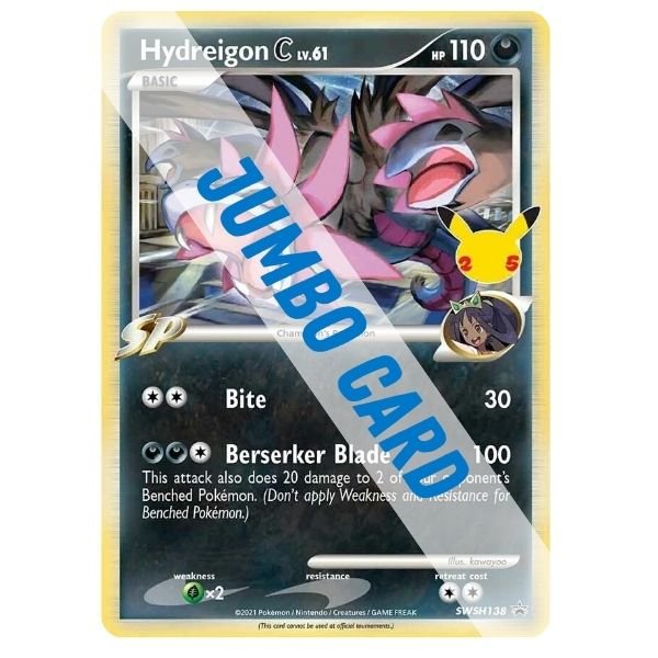 Pokémon card: Hydreigon C, front of card