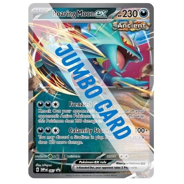 Pokémon card: Roaring Moon ex, front of card