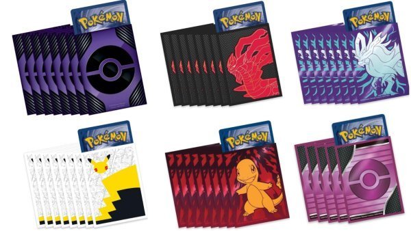 Pokémon TCG Pokémon Card Sleeves 64 ct (Assorted Designs), accessory, product photo