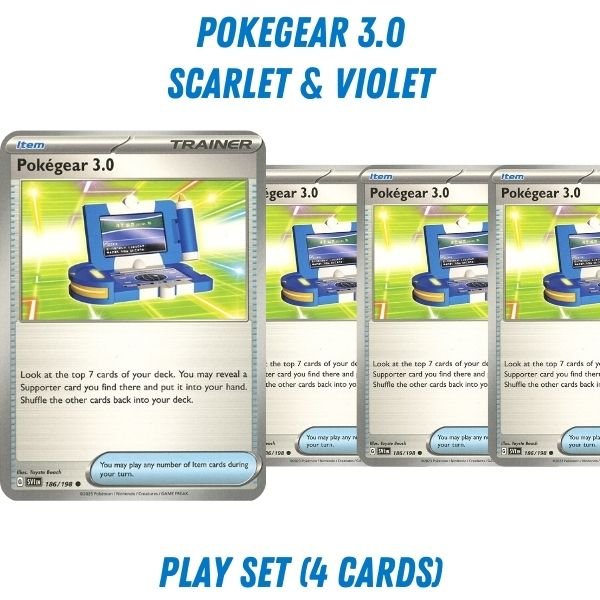 Pokémon card: Pokegear 3.0 (Scarlet & Violet) from Pokémon TCG Trainer Playset, front of card