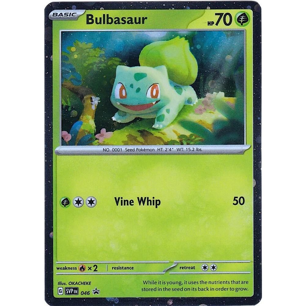 Pokémon card: Bulbasaur SVP046 from 151 Promo (Promo), front of card