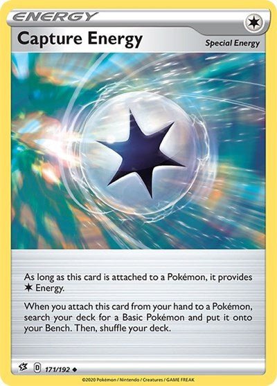 Pokémon card: Capture Energy 171/192 from Rebel Clash (Uncommon), front of card