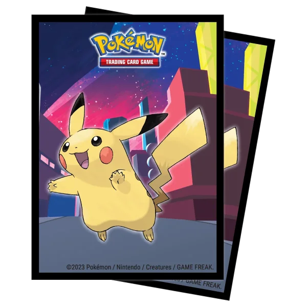 Pokémon TCG Ultra Pro Pikachu Deck Protector Sleeves (65 ct), accessory, product photo